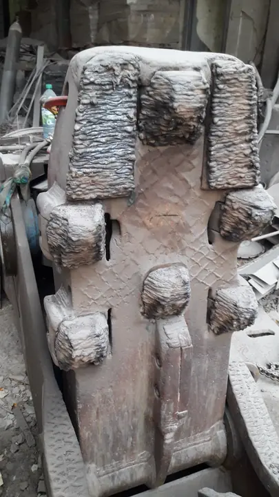 Bauteil nach dem Auftragschweißen