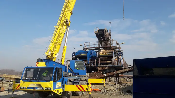 Gerätemontage in der Anlage