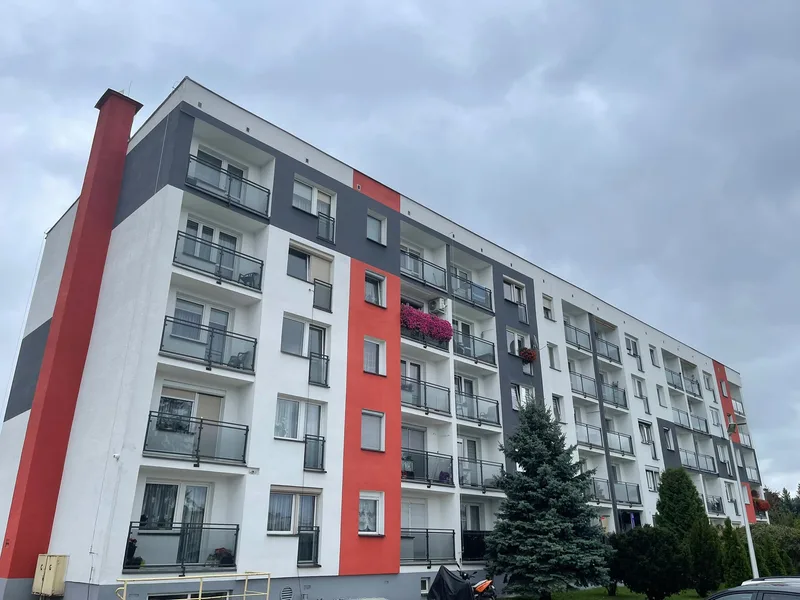 Fassade eines Mehrfamilienhauses in Gogolin