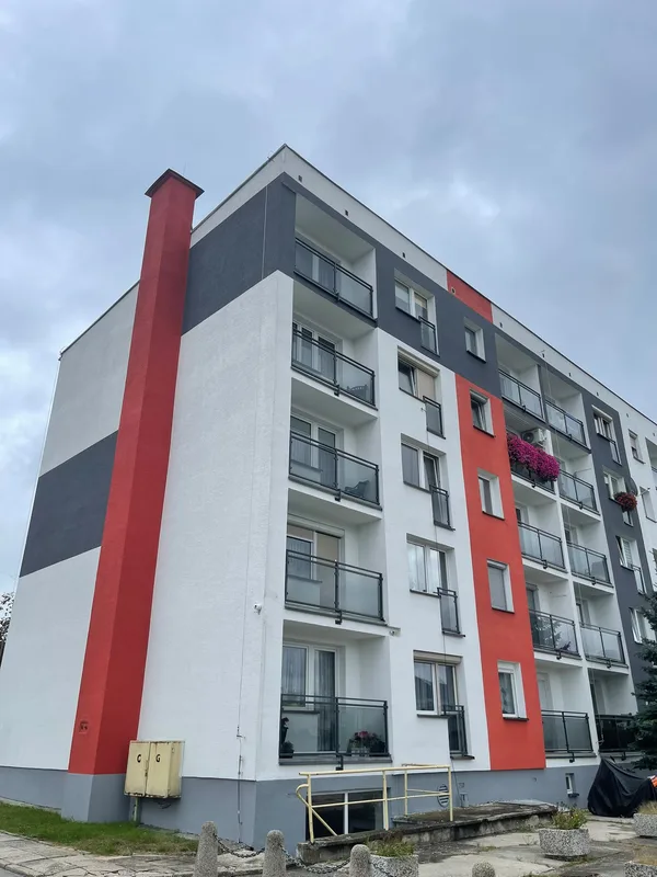 Fassade eines Mehrfamilienhauses in Gogolin