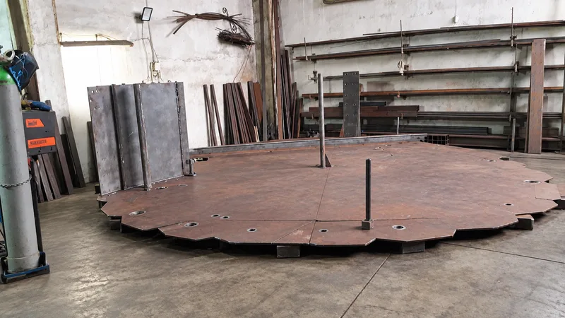 Reparaturen von Maschinenbauteilen und Schweißarbeiten