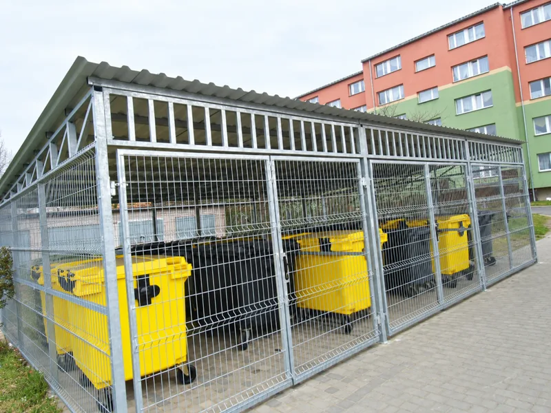 Mülltonnenüberdachungen
