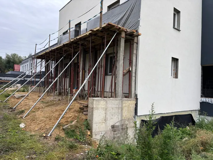 Schalung und Wandbewehrung